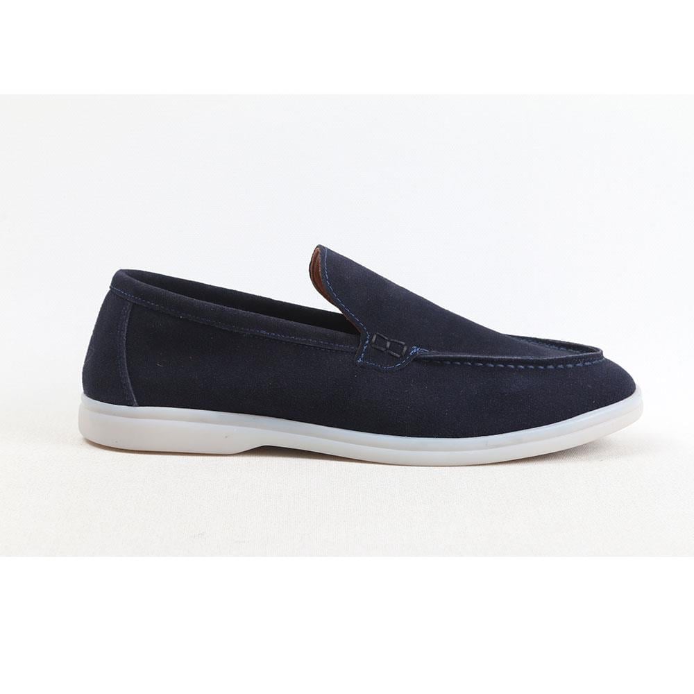 ULUS 108 LP LACİVERT SÜET LOAFER AYAKKABI-----RENK 13