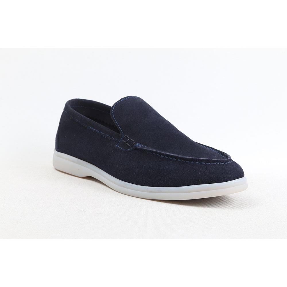 ULUS 108 LP LACİVERT SÜET LOAFER AYAKKABI-----RENK 13