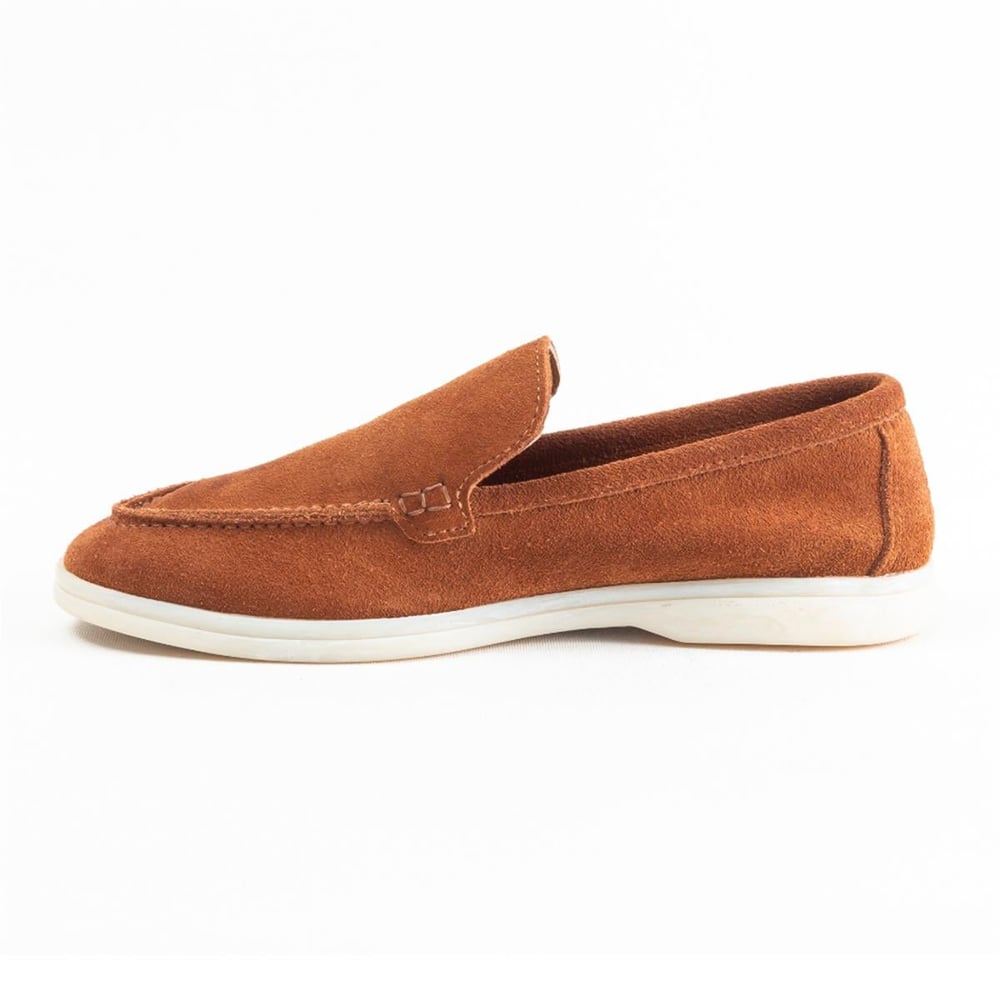 ULUS 108 LP TABA (WHISK) SÜET LOAFER AYAKKABI-----RENK 14