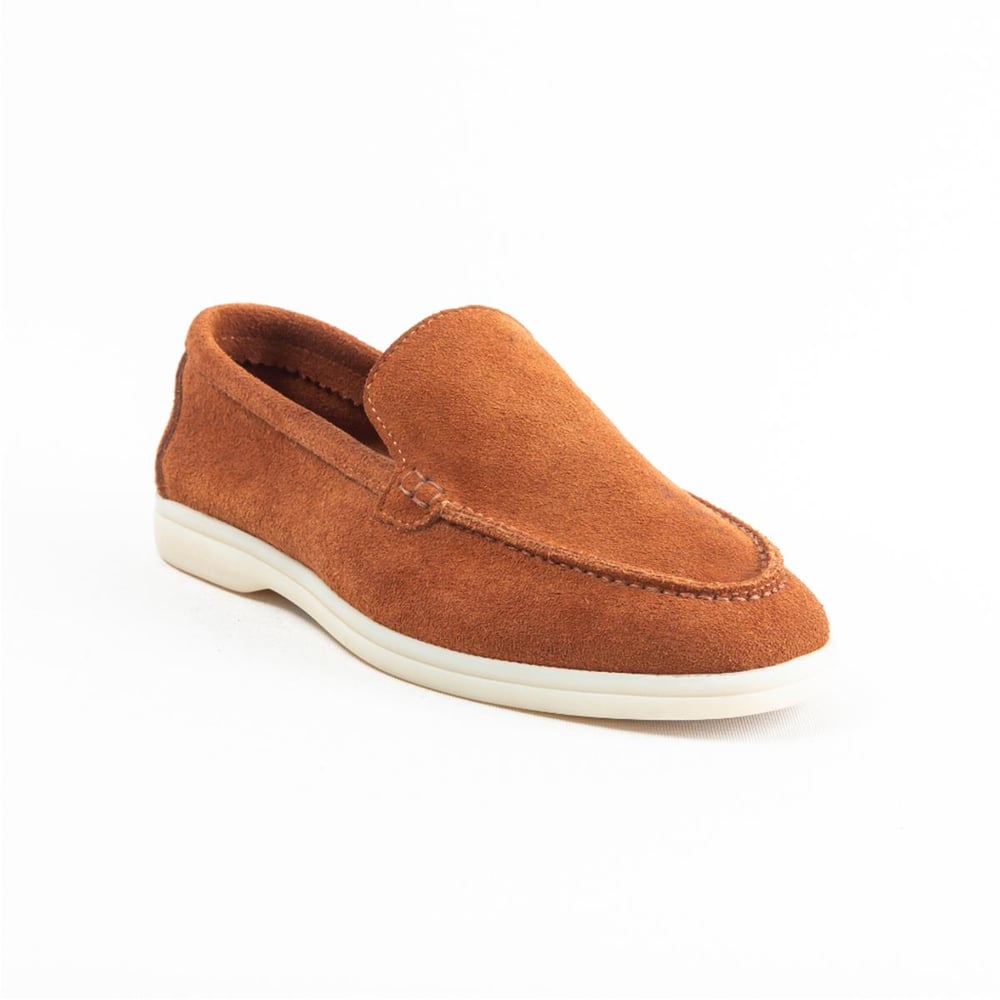 ULUS 108 LP TABA (WHISK) SÜET LOAFER AYAKKABI-----RENK 14