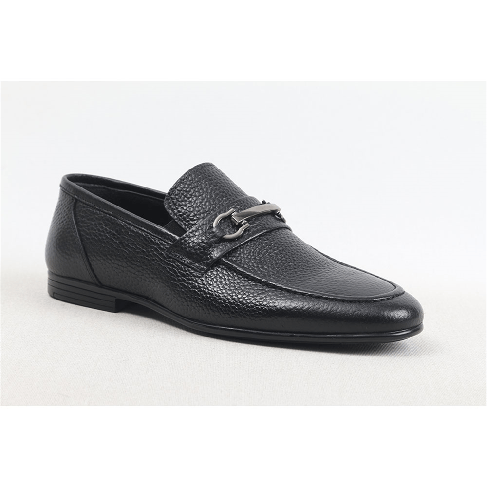 Ulus 112 Siyah Loafer Ayakkabi