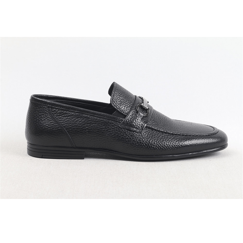 Ulus 112 Siyah Loafer Ayakkabi