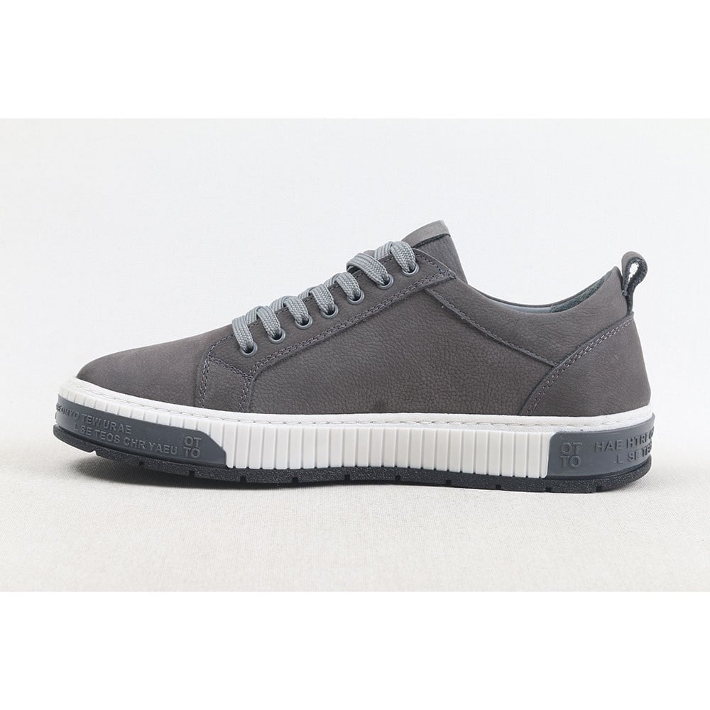 ULUS 1180 GRİ NUBUK SNEAKER SPOR AYAKKABI