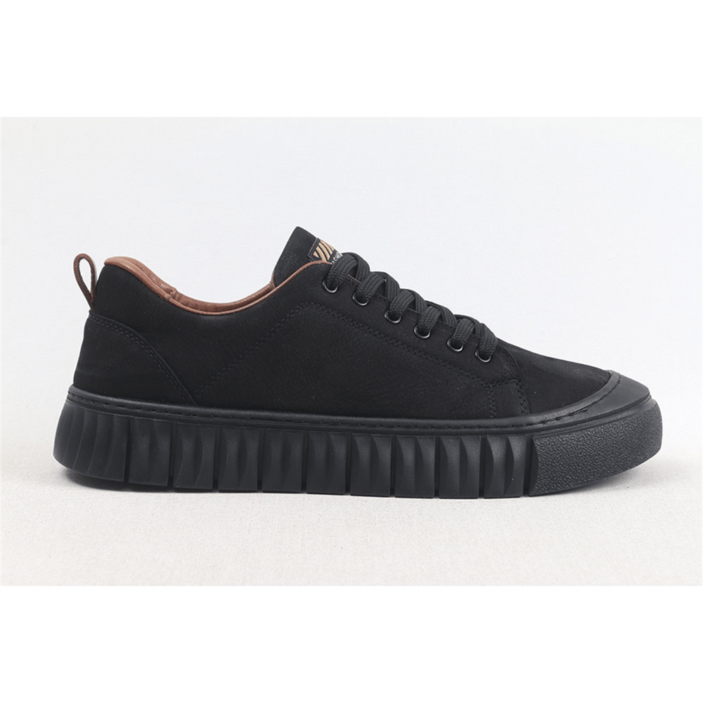 ULUS 1185 SİYAH NUBUK SNEAKER SPOR AYAKKABI