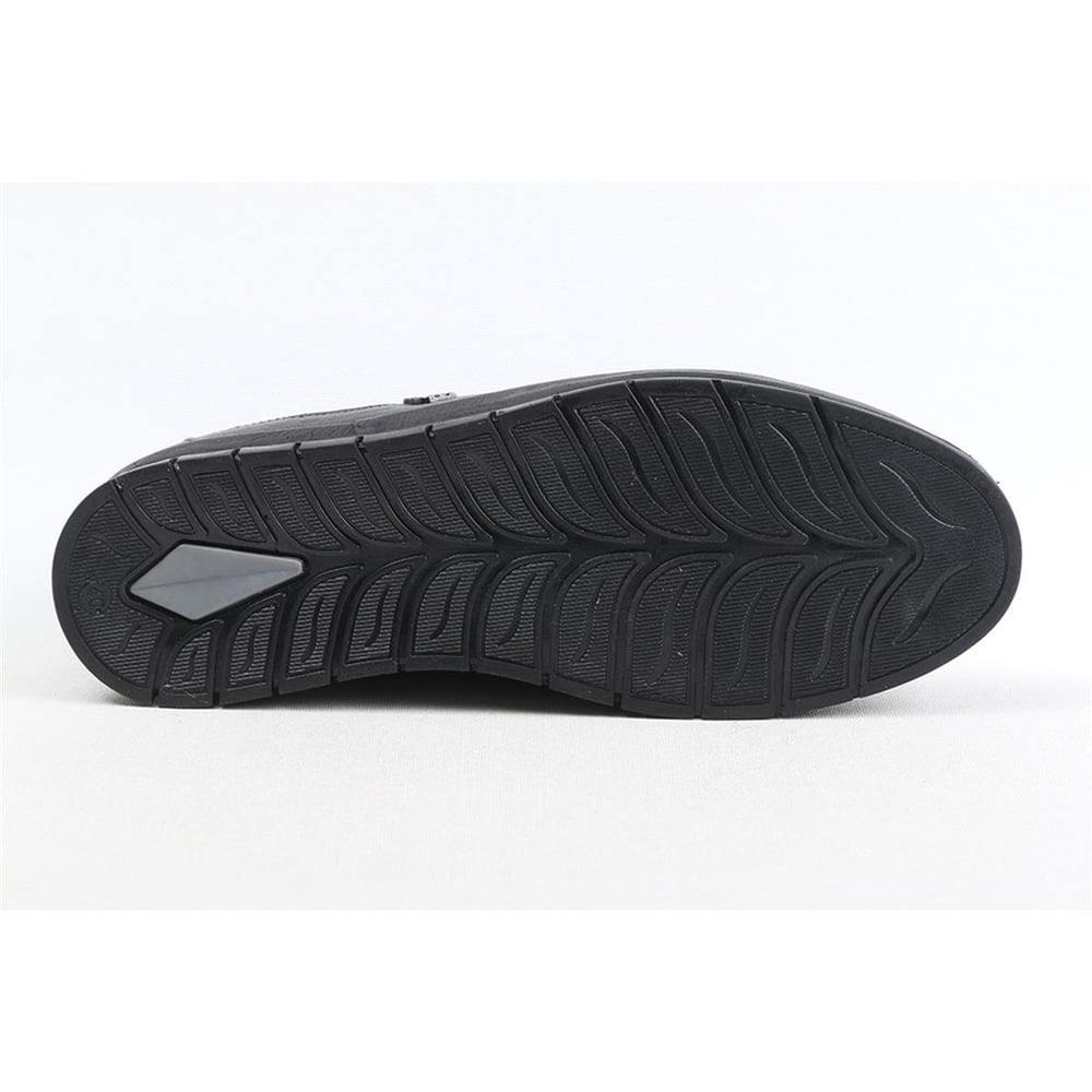 Ulus 1310-1 Delikli Siyah Casual Ayakkabi