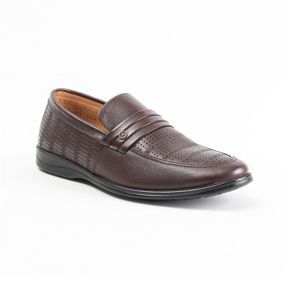 Ulus 1985-1 Delikli Kahve Comfort Ayakkabi