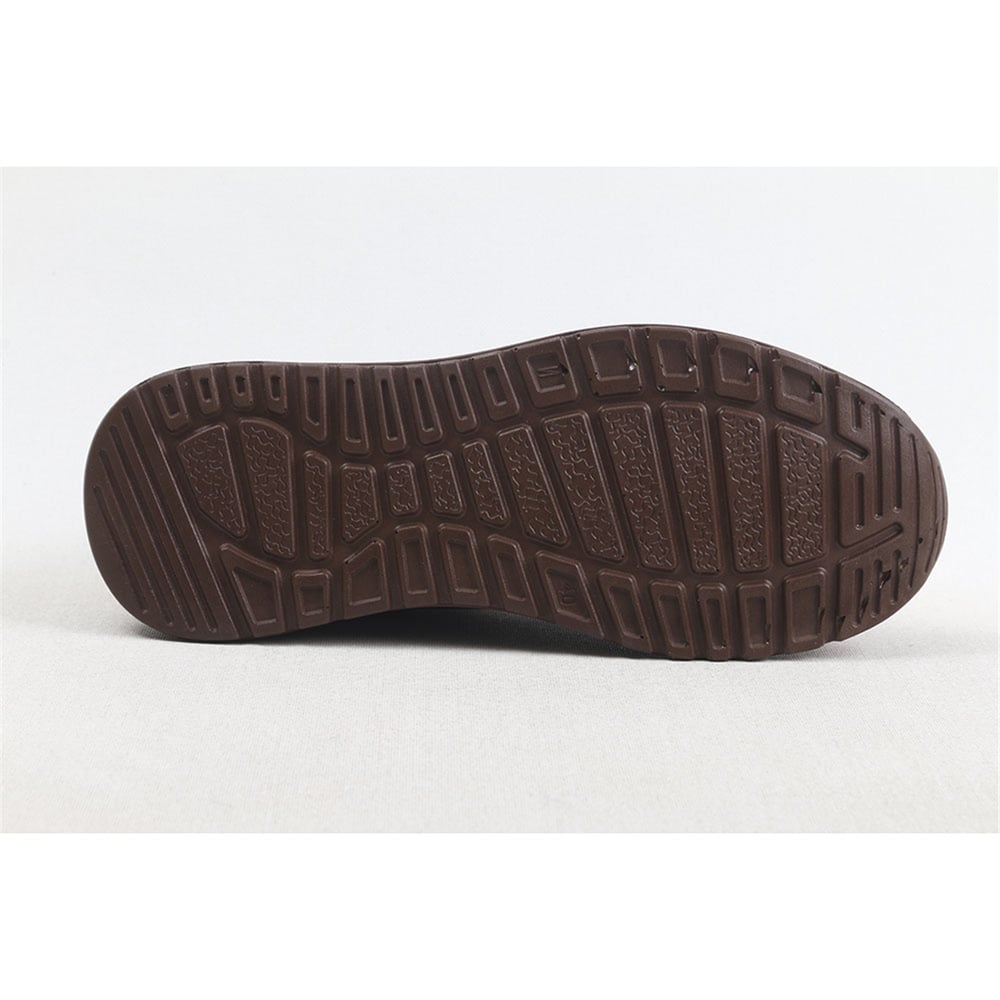 Ulus 2011 Kahve Silikon Baskili Sneaker Spor Ayakkabi