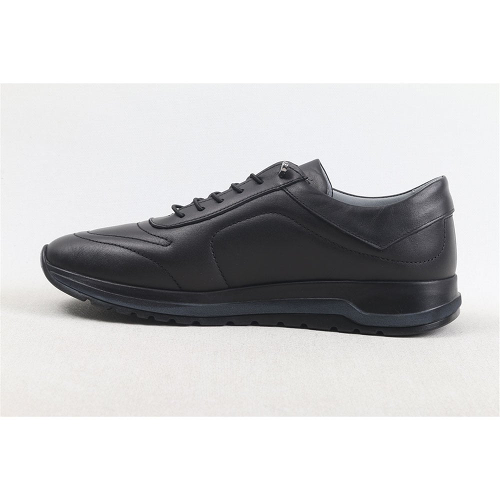 Ulus 2011 Siyah Silikon Baskili Sneaker Spor Ayakkabi