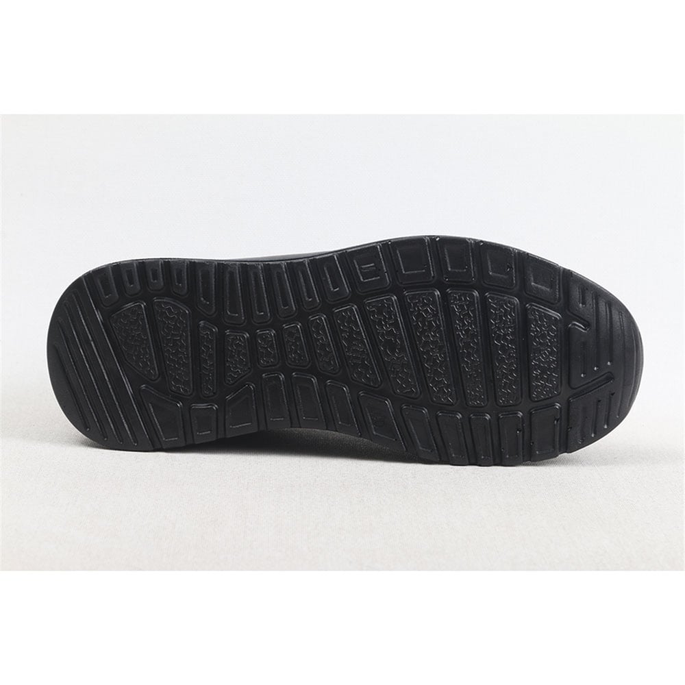 Ulus 2011 Siyah Silikon Baskili Sneaker Spor Ayakkabi