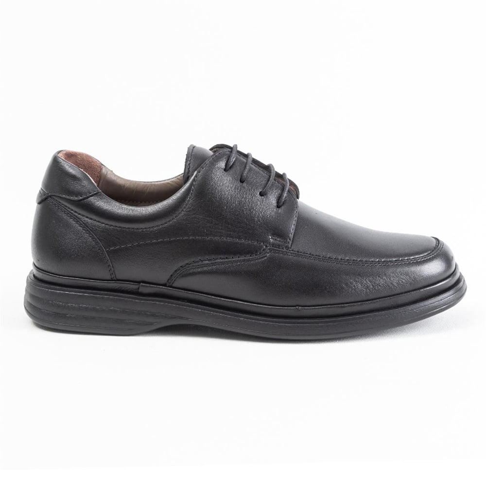 Ulus 208-1 Bağli Siyah  Comfort Ayakkabi