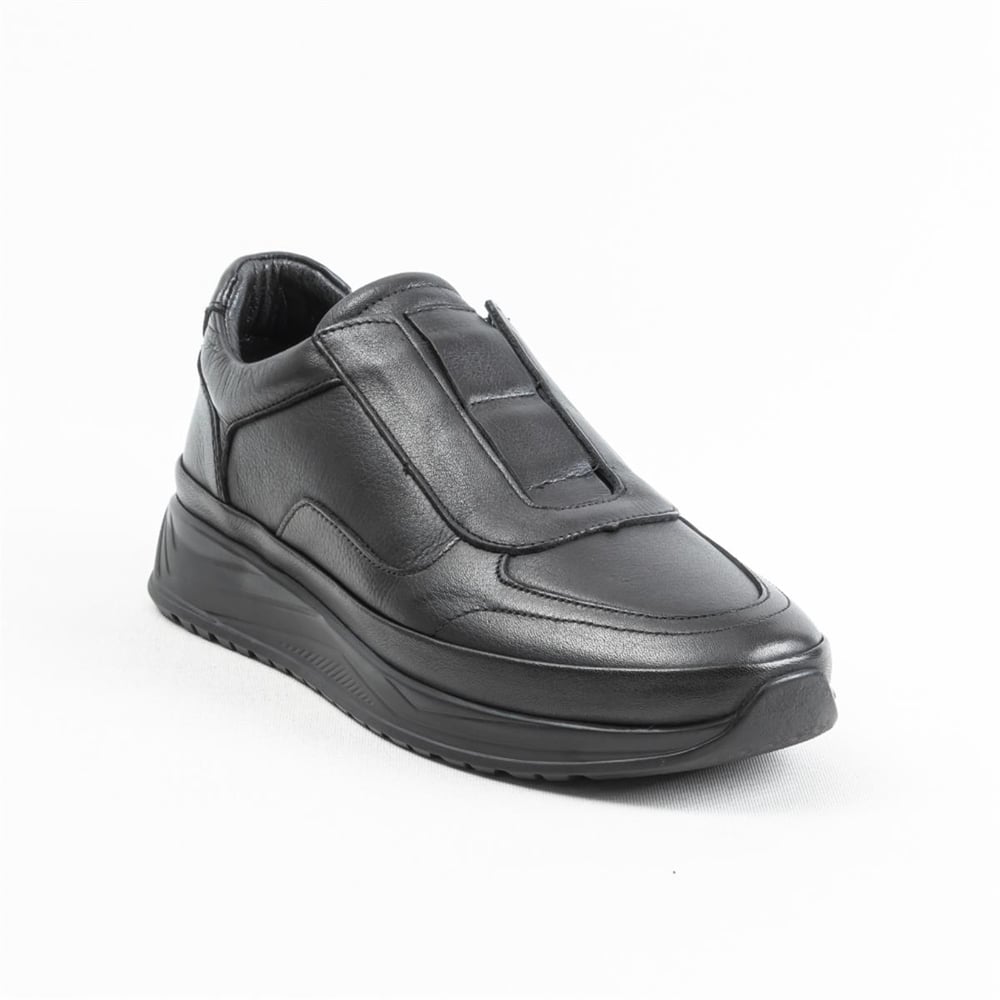 ULUS 300 poli SİYAH-SİYAH SNEAKER SPOR AYAKKABI
