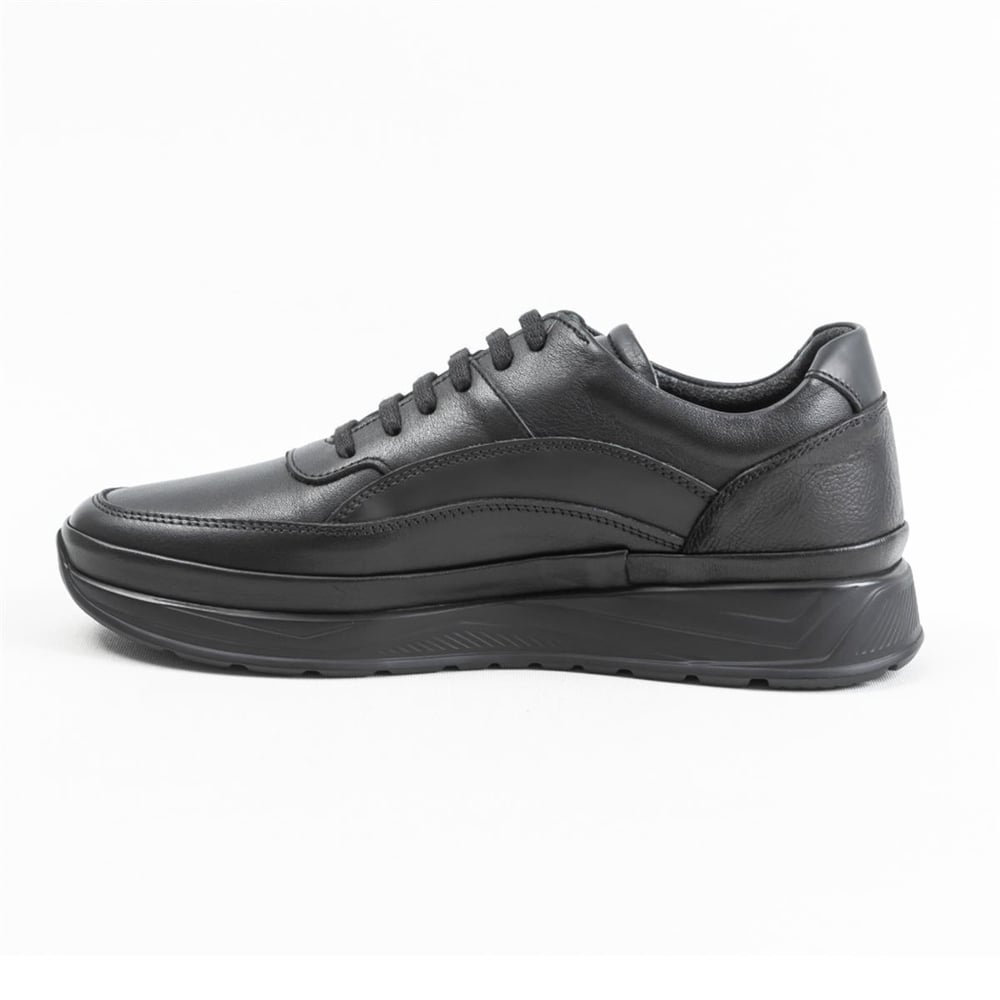 ULUS 301 poli SİYAH-SİYAH SNEAKER SPOR AYAKKABI