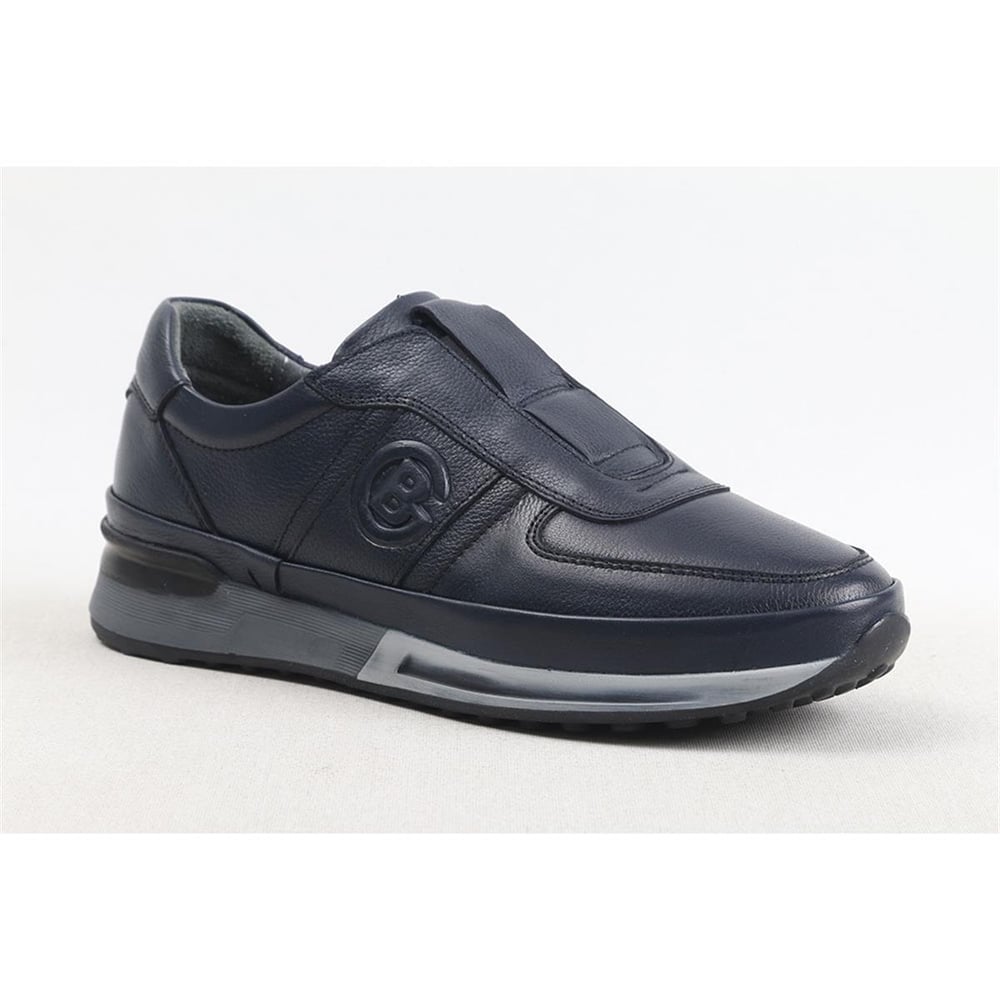 Ulus 325-1 Lacivert Lastikli Sneaker Spor Ayakkabi