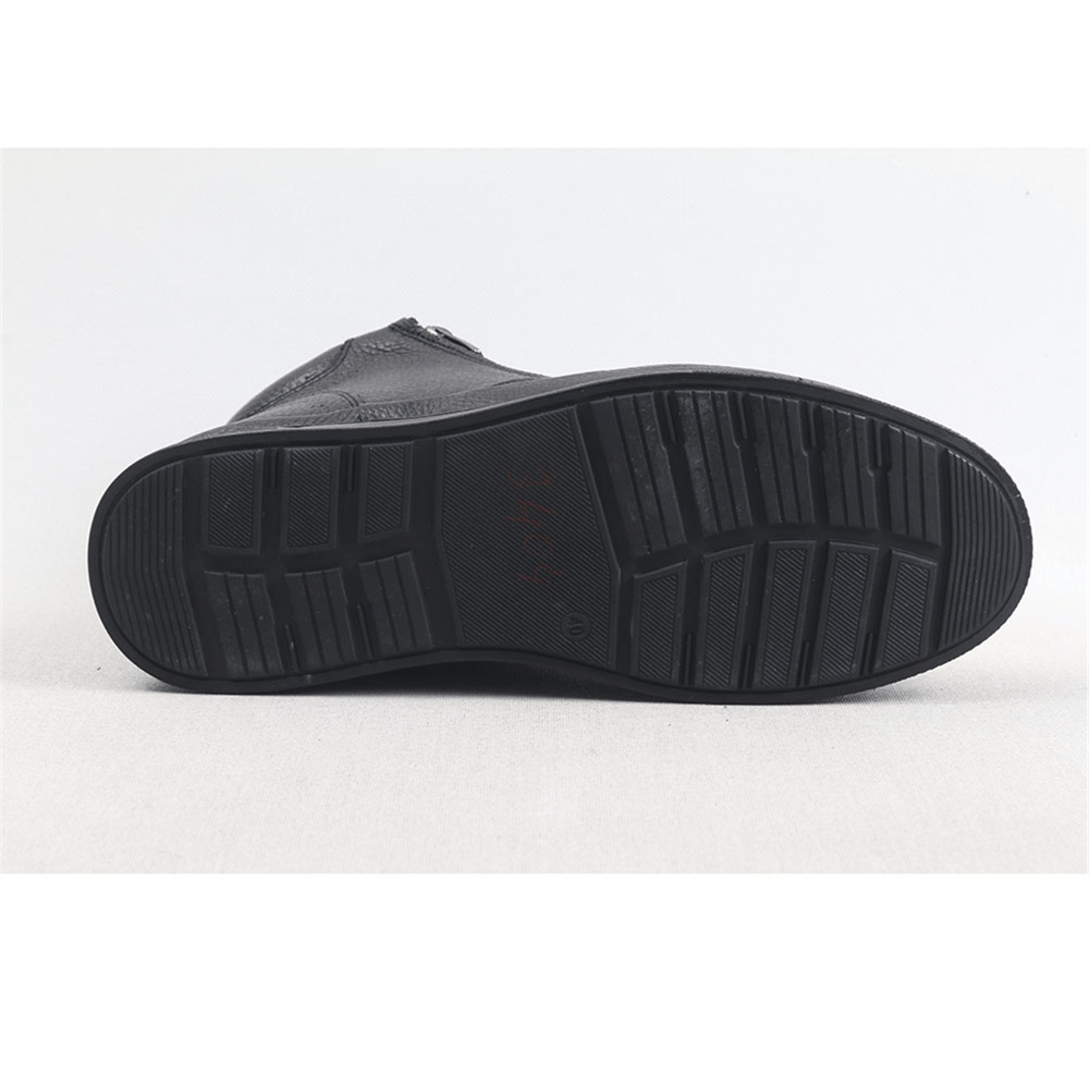 ULUS 3409 SİYAH BAĞLI FERMUARLI COMFORT BOT