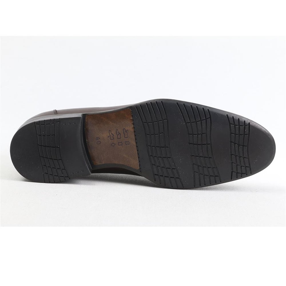 ULUS 437  TERMO RUBBER KAHVE KLASİK AYAKKABI
