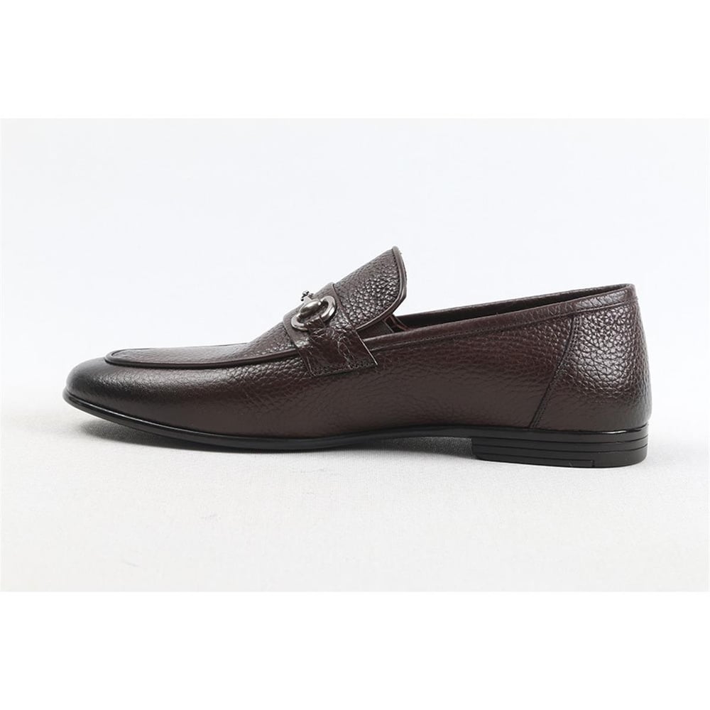 ULUS 442 KAHVE LOAFER AYAKKABI