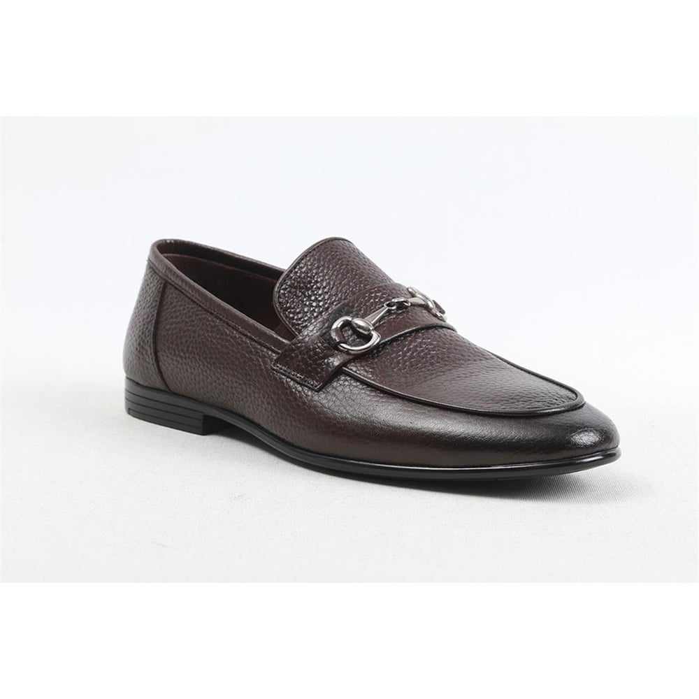 ULUS 442 KAHVE LOAFER AYAKKABI