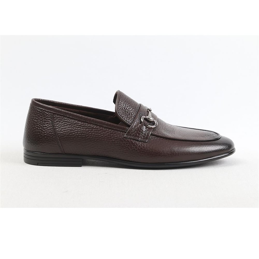ULUS 442 KAHVE LOAFER AYAKKABI