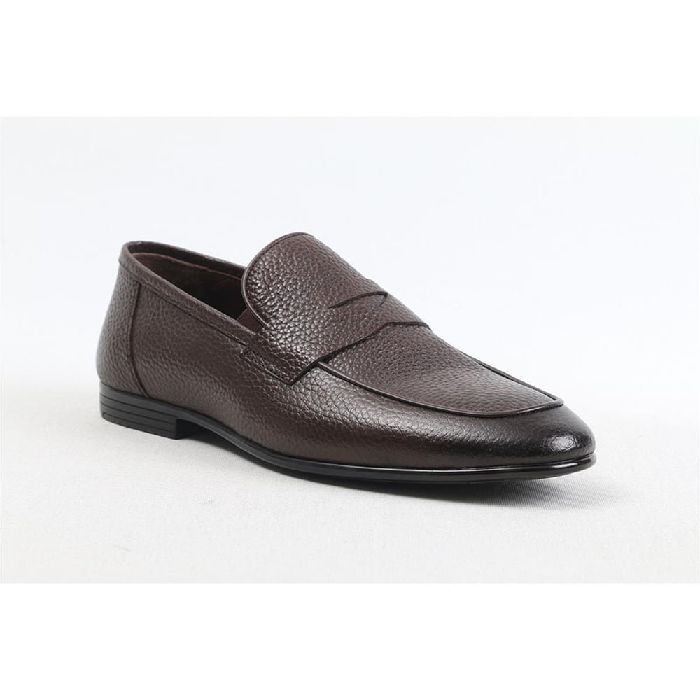 ULUS 453 KAHVE LOAFER AYAKKABI