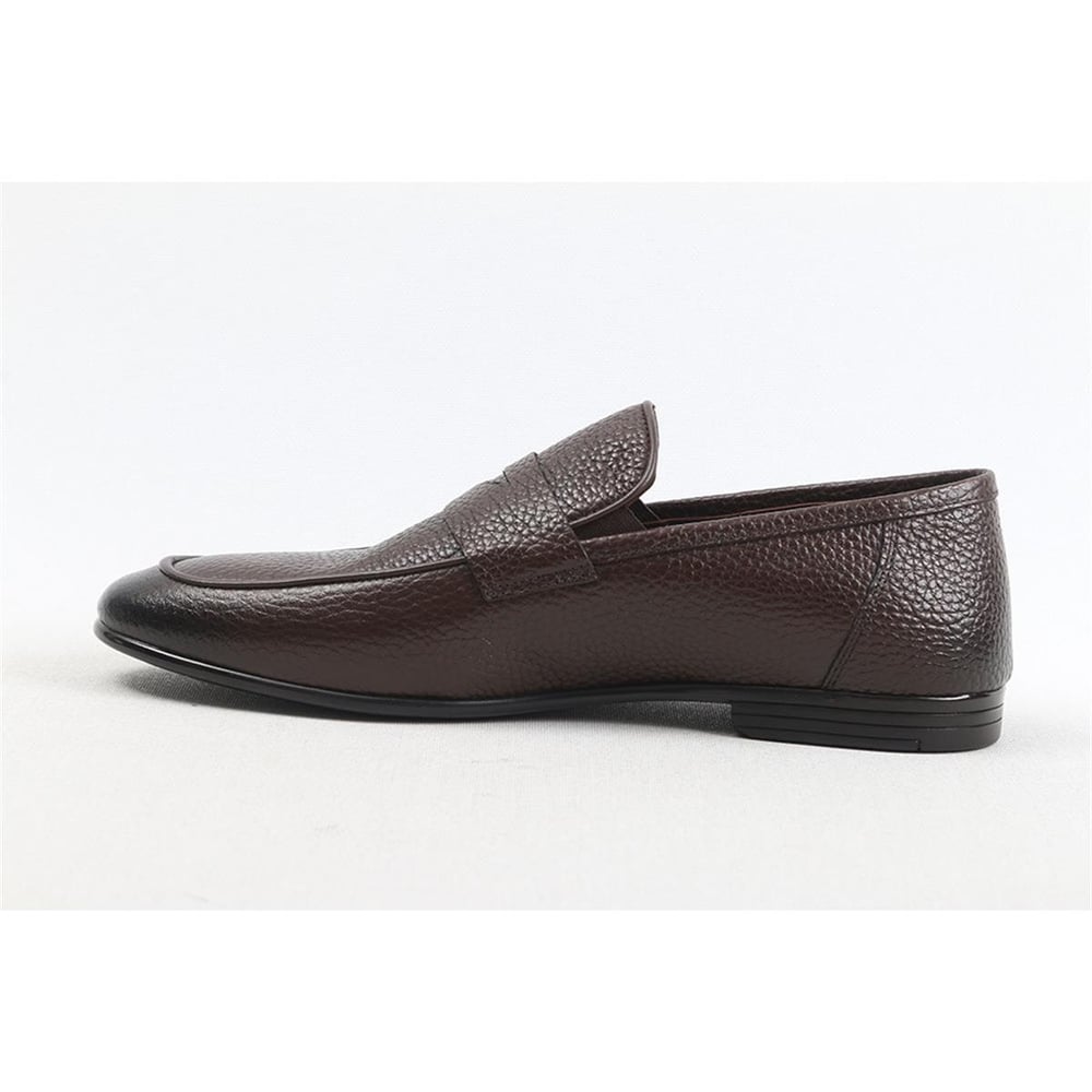ULUS 453 KAHVE LOAFER AYAKKABI