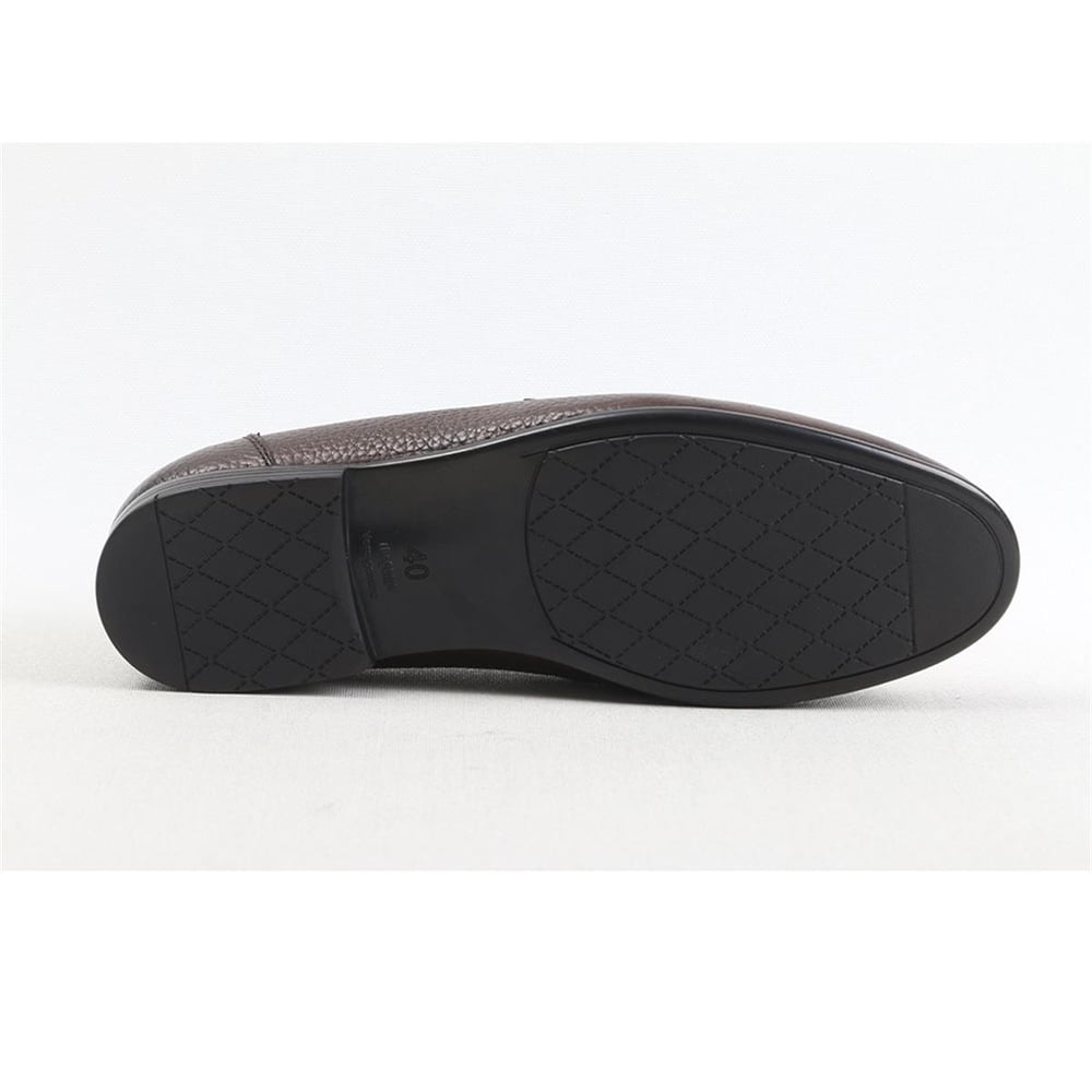 ULUS 453 KAHVE LOAFER AYAKKABI
