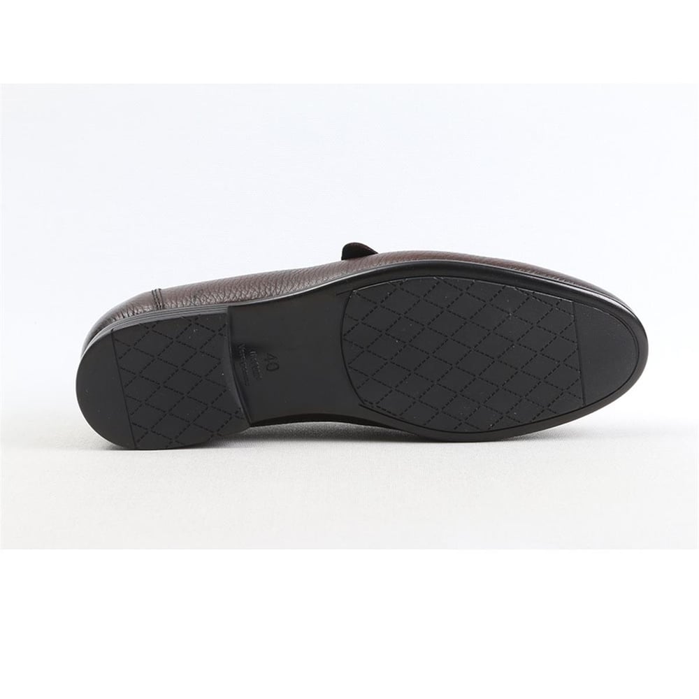 Ulus 454 Kahve Loafer Ayakkabi