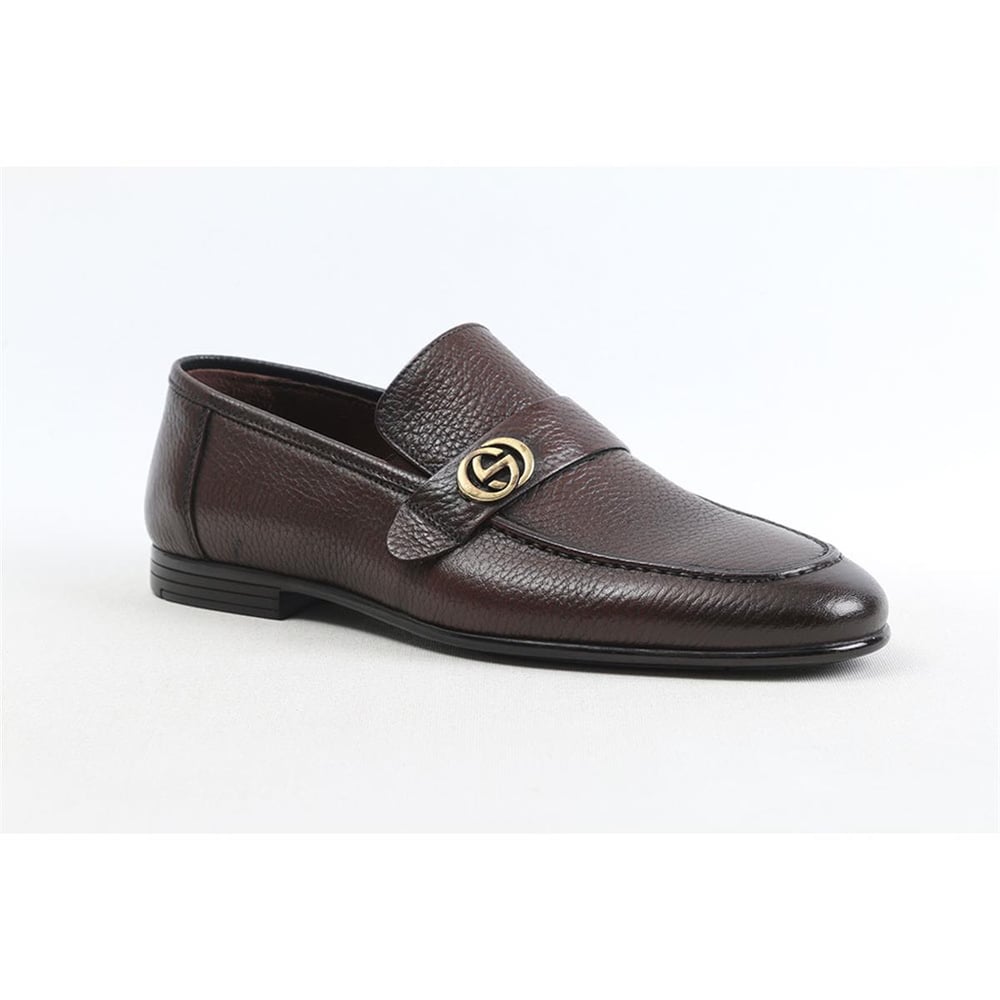 Ulus 454 Kahve Loafer Ayakkabi