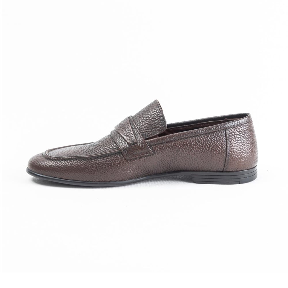 Ulus 458 Kahve Loafer Ayakkabi