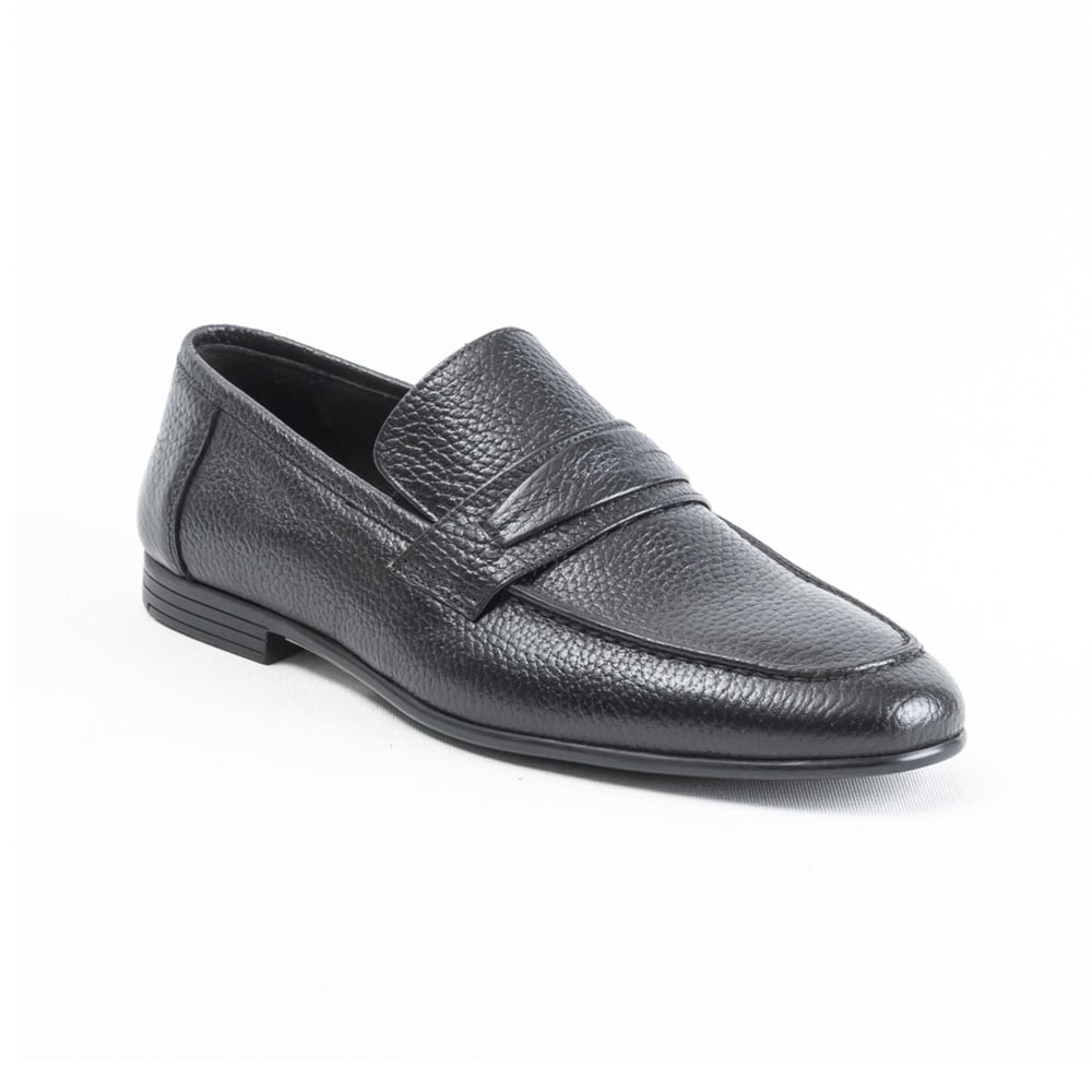Ulus 458 Siyah Loafer Ayakkabi