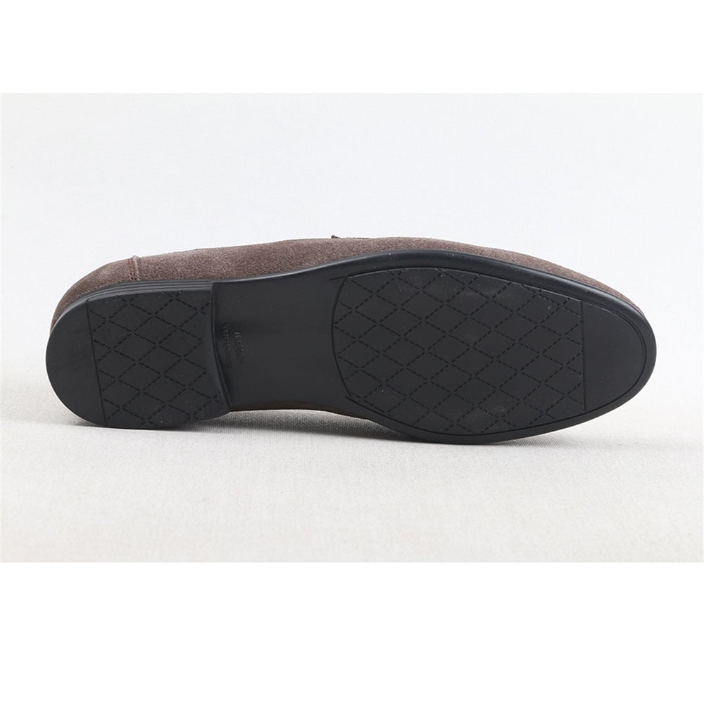 ULUS 459 VİZON SÜET LOAFER AYAKKABI
