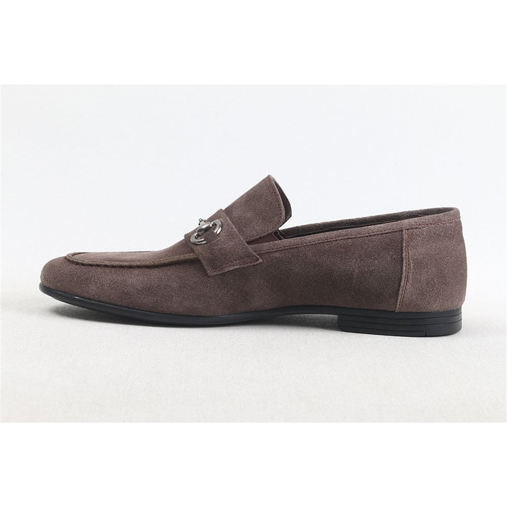 ULUS 459 VİZON SÜET LOAFER AYAKKABI