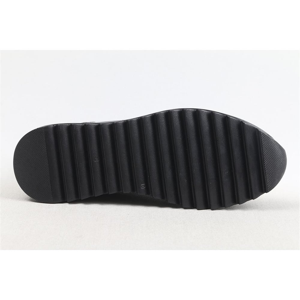ULUS 46 SİYAH SNEAKER SPOR AYAKKABI