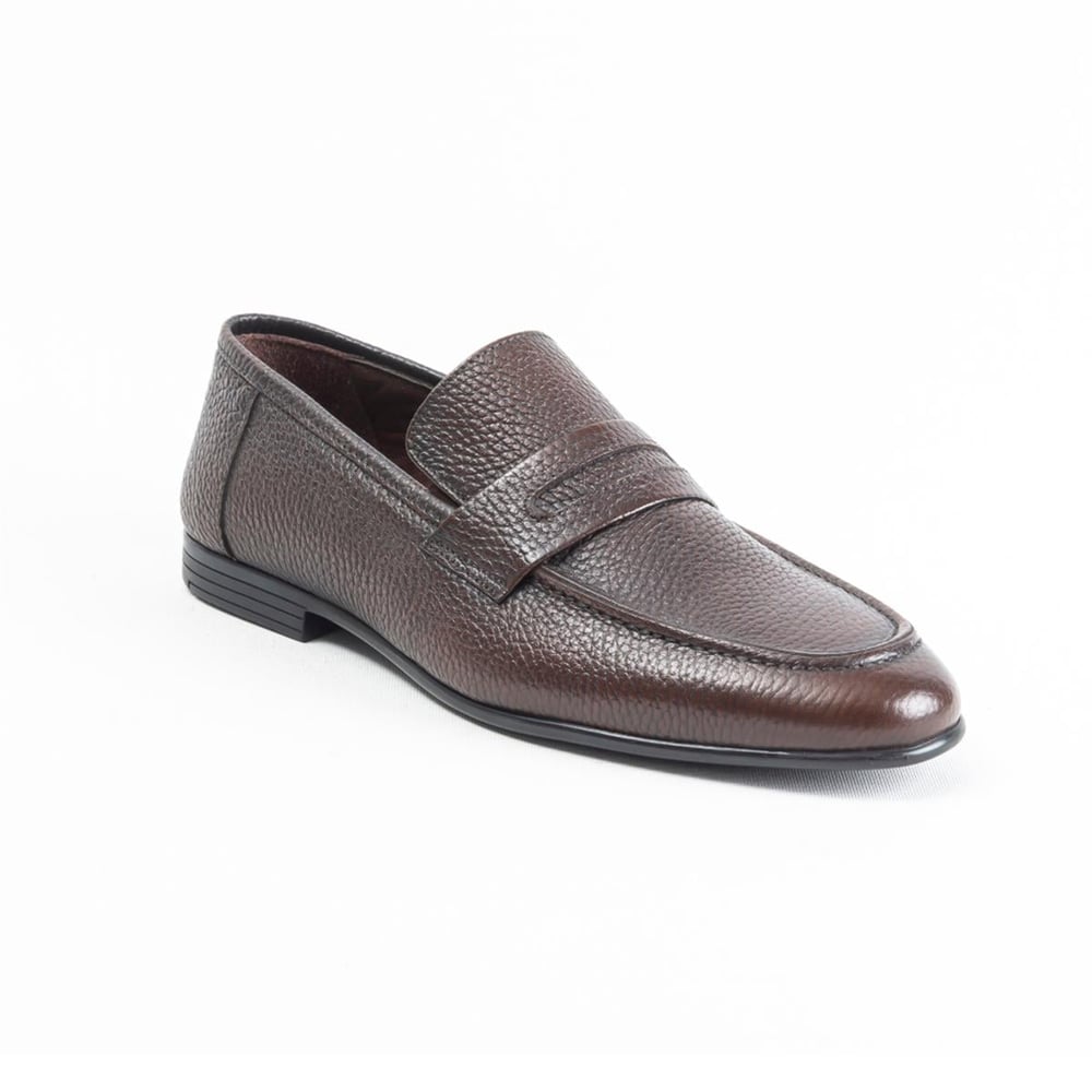 Ulus 460 Kahve Loafer Ayakkabi