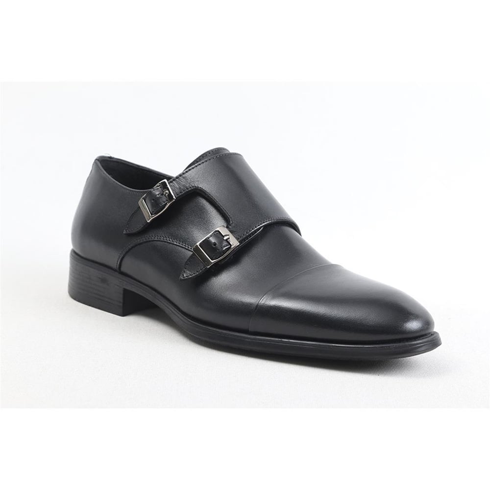 ULUS 485 TERMO RUBBER SİYAH KLASİK AYAKKABI
