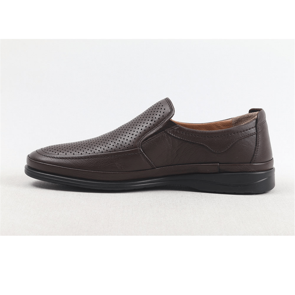 ULUS 5073-1 DELİKLİ KAHVE COMFORT AYAKKABI