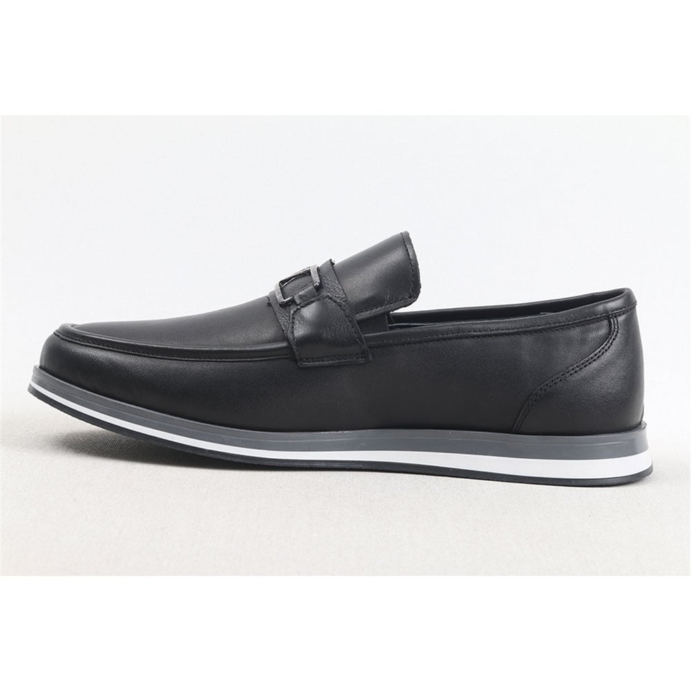 Ulus 5130 Siyah Loafer Ayakkabi