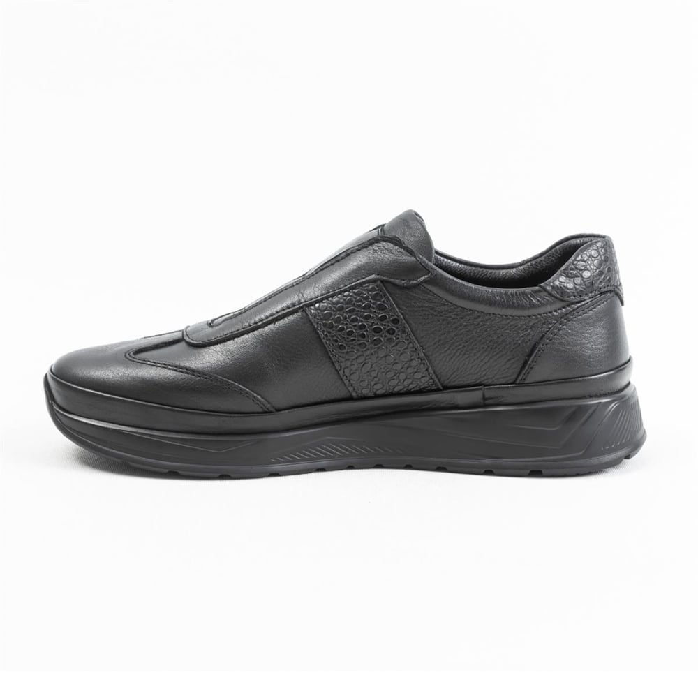 ULUS 516 poli  SİYAH-SİYAH  SNEAKER SPOR AYAKKABI