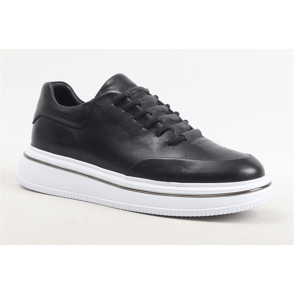 ULUS 526 SİYAH-BEYAZ SNEAKER AYAKKABI