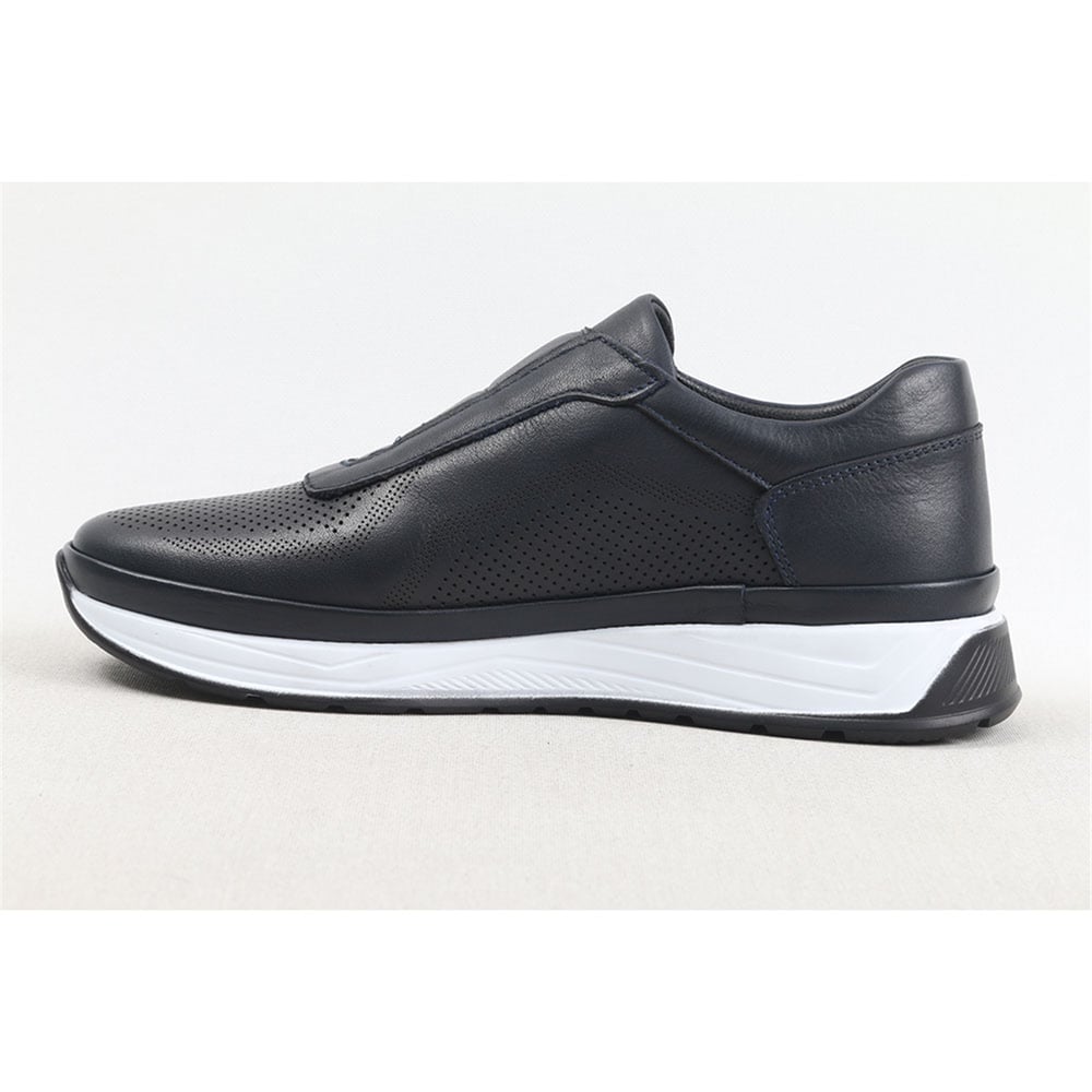 Ulus 580 Delikli Lacivert Sneaker Spor Ayakkabi