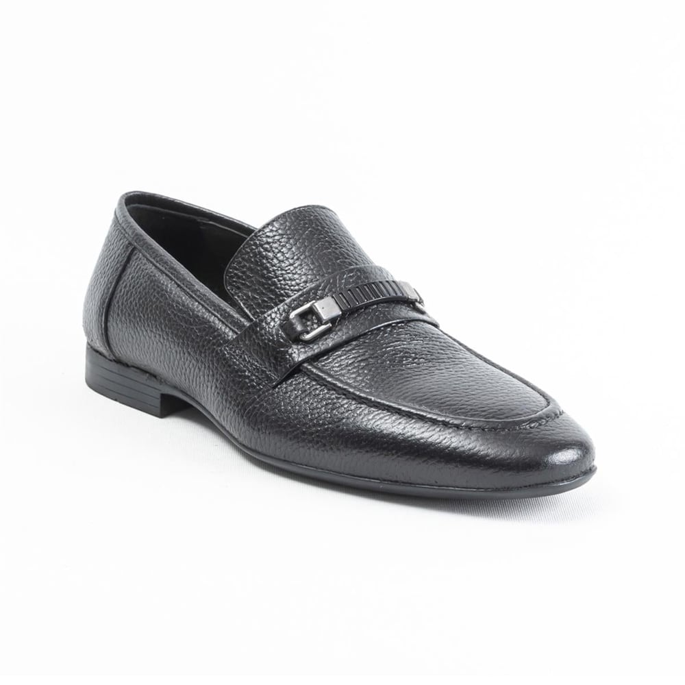 Ulus 610 Siyah Tokali Loafer Ayakkabi