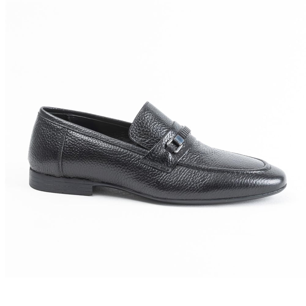 Ulus 610 Siyah Tokali Loafer Ayakkabi