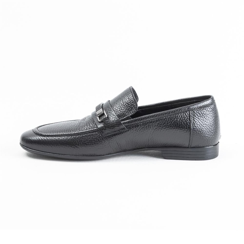 Ulus 610 Siyah Tokali Loafer Ayakkabi