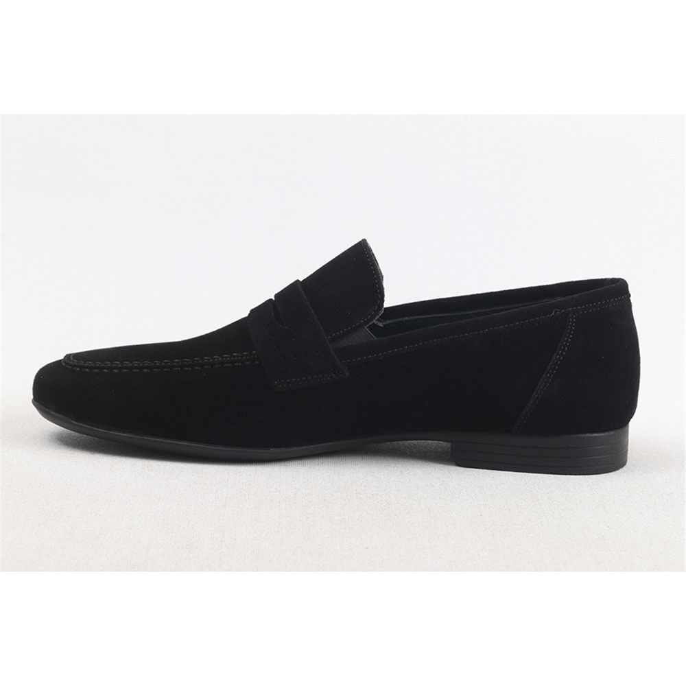 ULUS 611 SİYAH SÜET LOAFER AYAKKABI