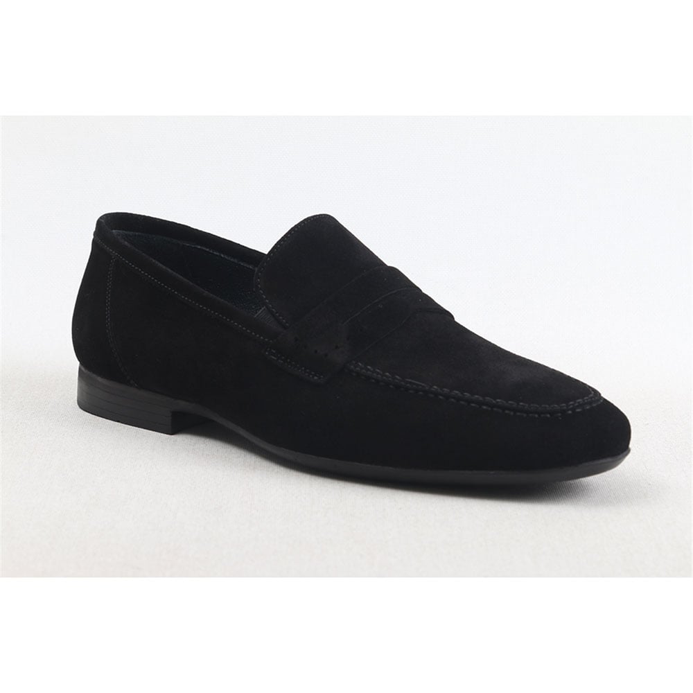 ULUS 611 SİYAH SÜET LOAFER AYAKKABI