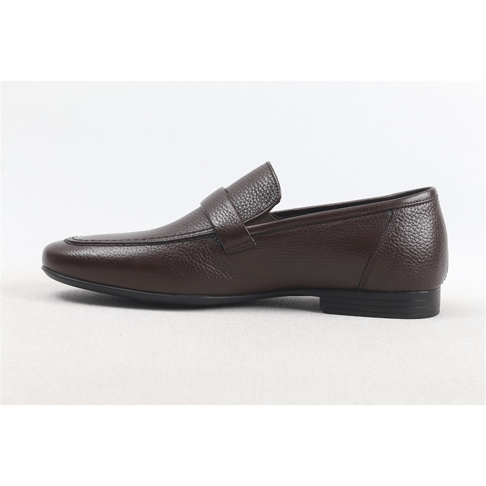 ULUS 615 KAHVE LOAFER AYAKKABI