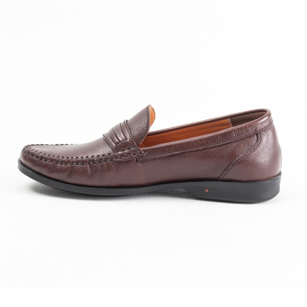 ULUS 667 KAHVE LOAFER AYAKKABI
