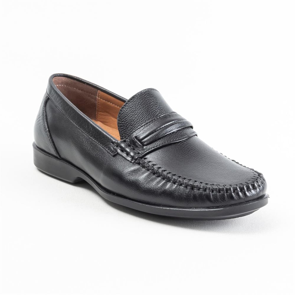 ULUS 667 SİYAH LOAFER AYAKKABI