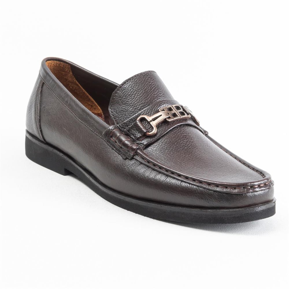 ULUS 805 EVA KAHVE LOAFER AYAKKABI