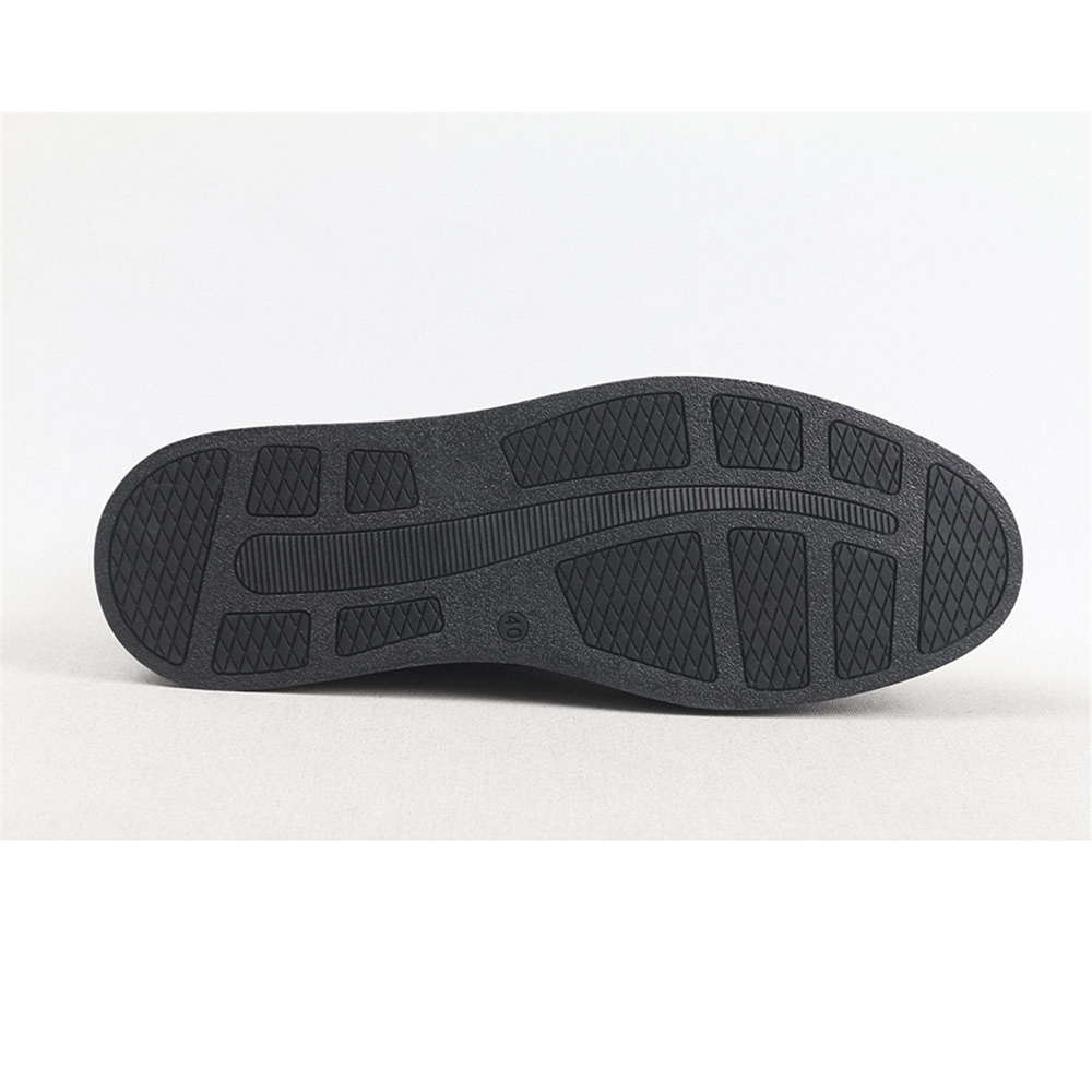 Ulus 8110 Siyah Lastikli Loafer Ayakkabi