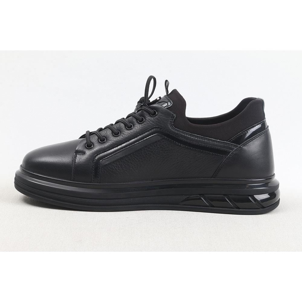 Ulus 9910 İthal Boost Taban Siyah Sneaker Spor Ayakkabi
